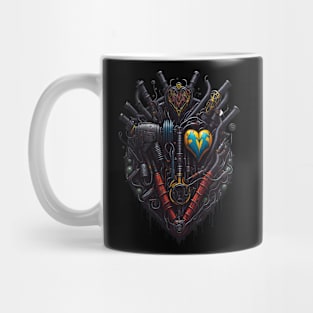 Cyborg Hearts Mug